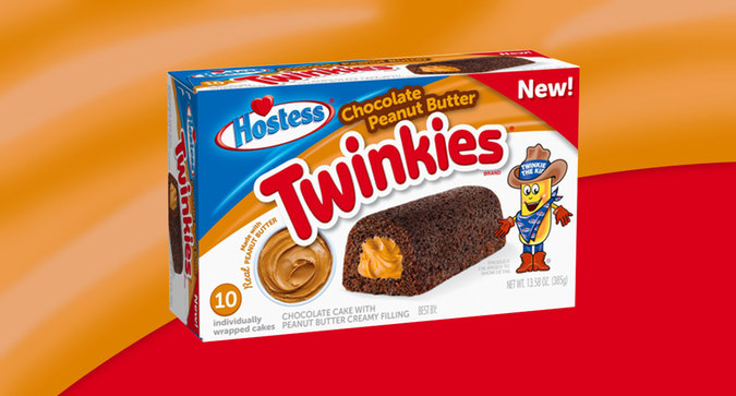 Chocolate Peanut Butter Twinkies Exist