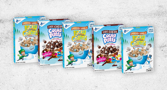 These Two Cereals Got Winter Makeovers