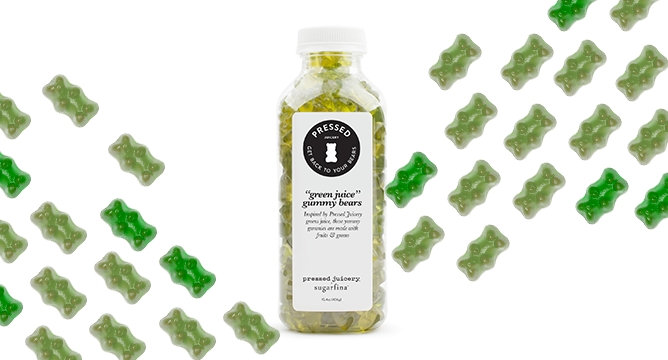 Green Juice Gummy Bears are the New Rosé Gummies