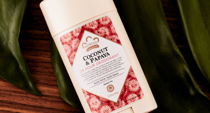 Go Coco-Crazy for Nubian Heritage’s Deodorant