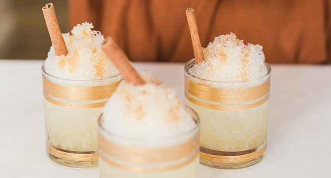 Treat to Try: Homemade Spiced Apple Cider Snow Cones
