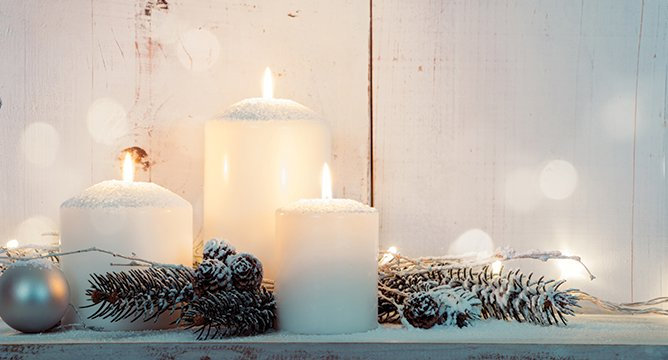 Candles Perfect for Hibernating Season