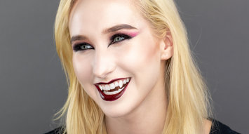 Halloween Makeup DIY: Glampire