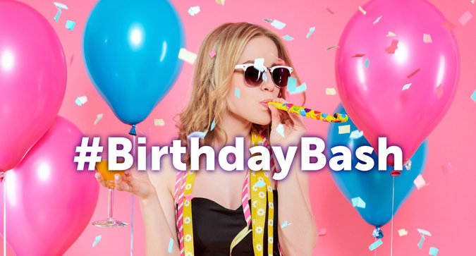 Get Ready to Party With Our #BirthdayBash Contest