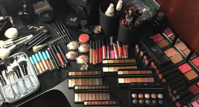 The Exact Products Used to Get Julianne Hough's Rose Gold Eyes