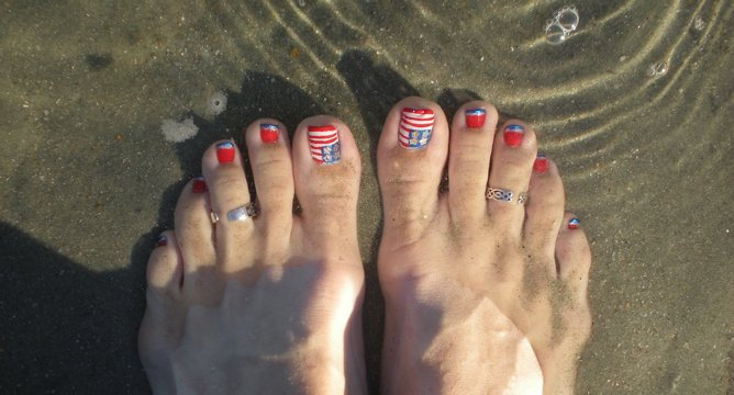 4th of July Nail Art Inspiration