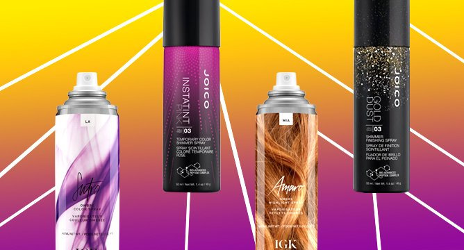 Color-Tinted Hairsprays For The Non-Committal