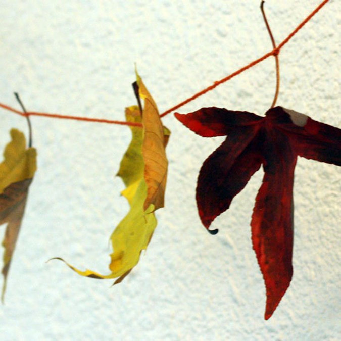 DIY: Leaf Garland