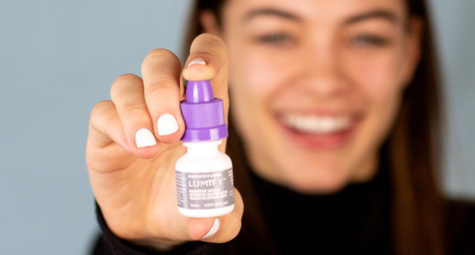 We Tried It: LUMIFY™ Redness Reliever Eye Drops