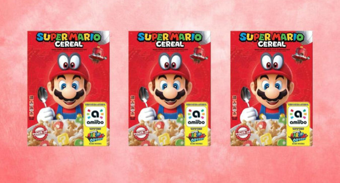 Fun Fact: Super Mario Cereal Exists