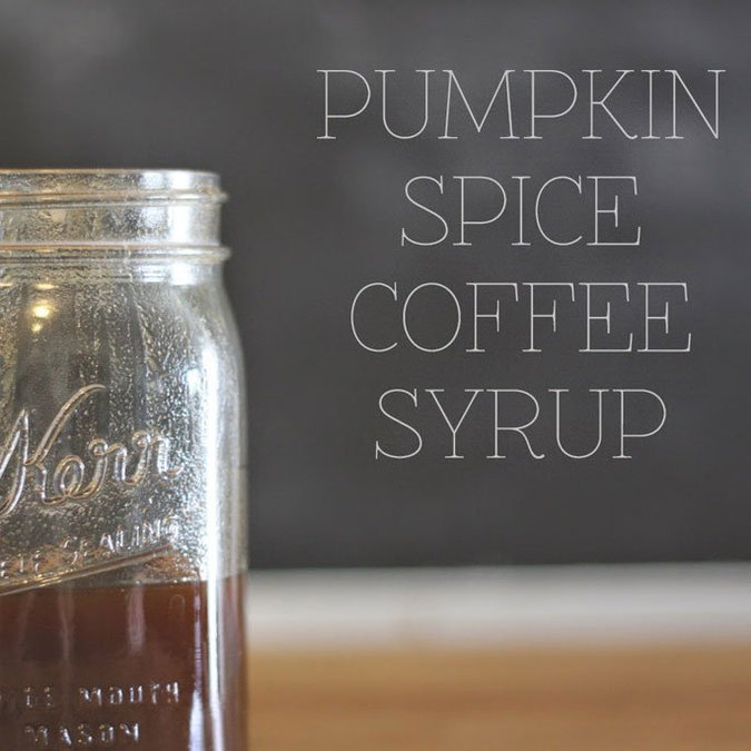Pumpkin Spice Coffee Syrup