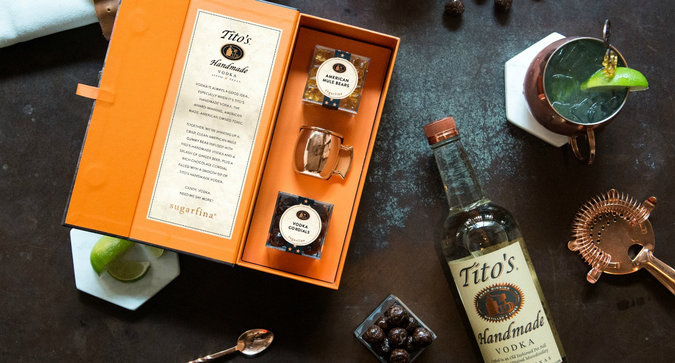 Sugarfina x Tito's is Just the Candy Collab We Need for Winter