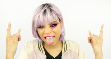 Halloween Makeup DIY: '80s Rocker
