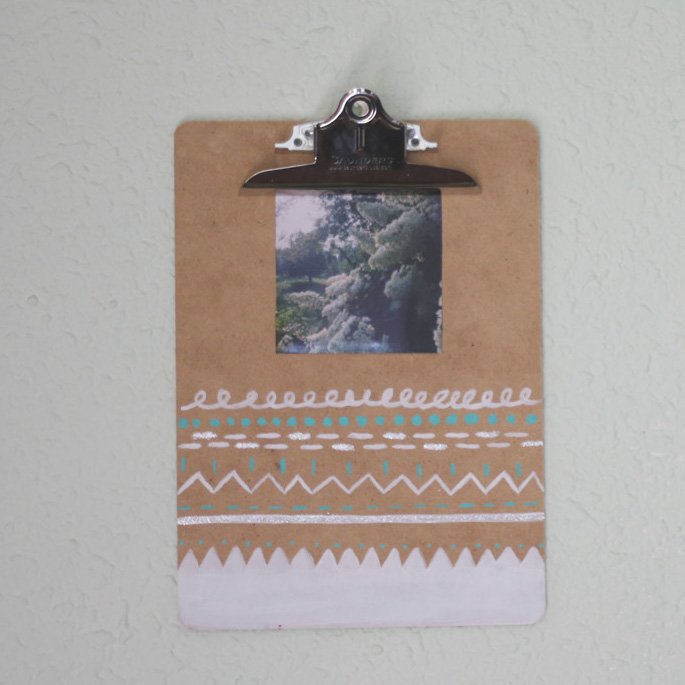 Holiday Gift Ideas Clipboard Photo Frame