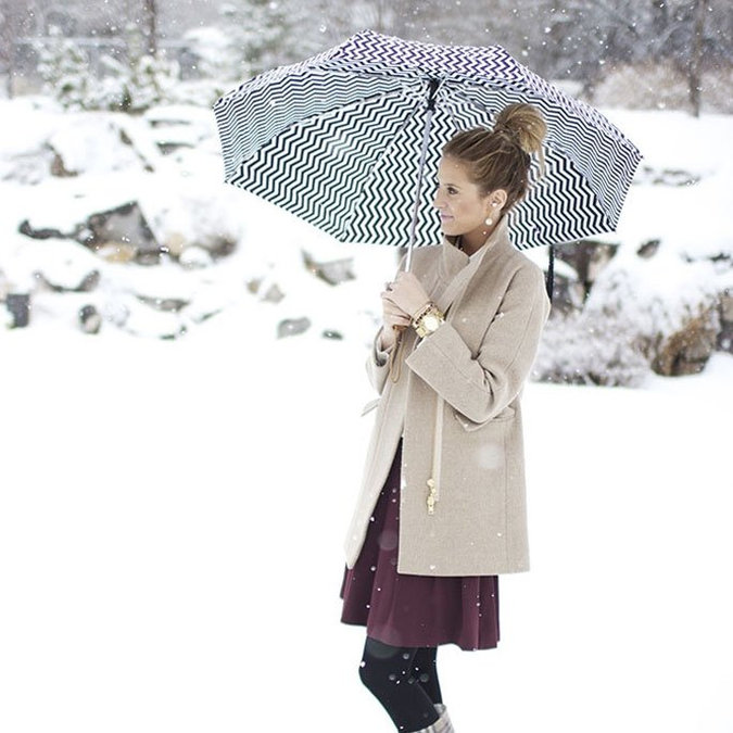 Winter Hair: The Top Knot