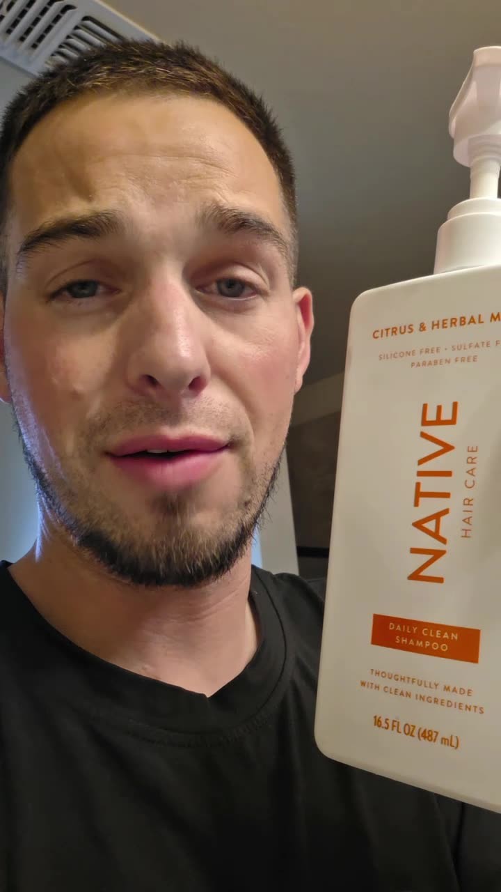 Native Daily Clean Shampoo, Citrus & Herbal Musk, Sulfate Free
