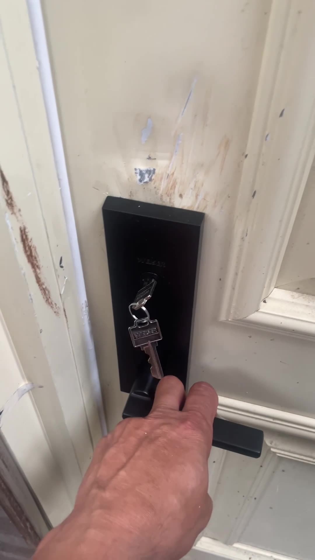 Halifax Entry Set with Lever - Deadbolt Keyed One Side - featuring