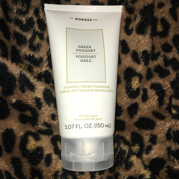 Photo of KORRES Greek Yoghurt Foaming Cream Cleanser uploaded by Lacey A.