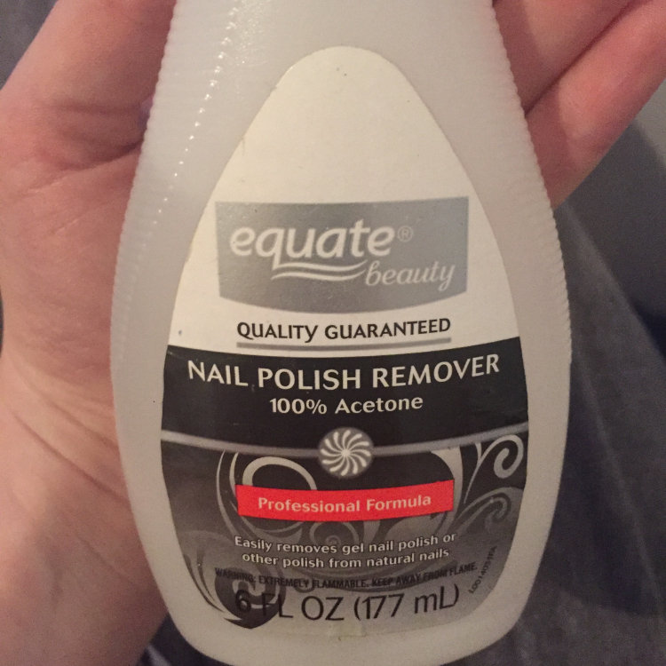 Equate Beauty 100 Acetone Nail Polish Remover, 6 fl oz Reviews 2019