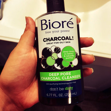 Photo of Bioré Deep Pore Charcoal Cleanser uploaded by Brandi C.