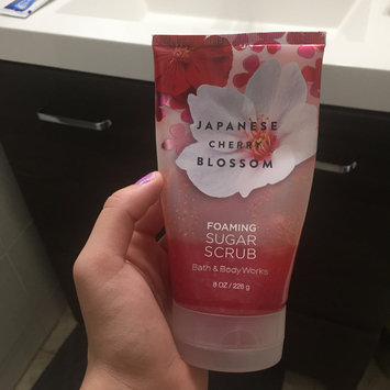 Photo of Bath & Body Works® Signature Collection JAPANESE CHERRY BLOSSOM Foaming Sugar Scrub uploaded by Naysi M.