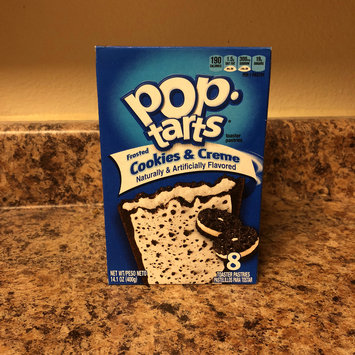 Photo of Kellogg's Pop-Tarts Frosted Cookies & Cream Toaster Pastries uploaded by Miranda F.