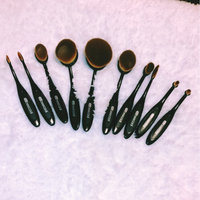 LetsBeeCool® 10 Pcs Soft Oval Toothbrush Makeup Brush Set uploaded by Allison B.