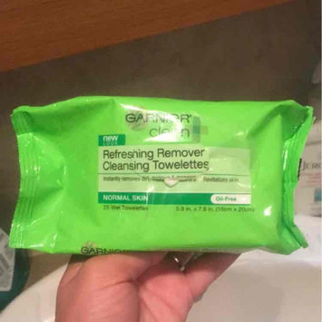 Photo of Garnier SkinActive Clean+ Refreshing Remover Cleansing Towelettes uploaded by Cecii C.
