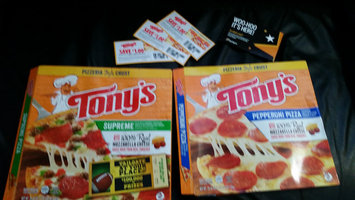 Photo of Tony's Original Meat-Trio Pizza 14.1-oz. uploaded by Tina O.