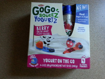 Photo of GoGo SQUEEZ APPLE STRAWBERRY APPLESAUCE ON THE GO uploaded by Brianne C.