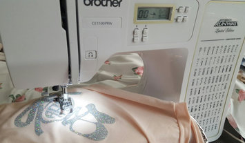Photo of Brother Computerized 100-Stitch Project Runway Sewing Machine, CE1100PRW uploaded by Nikk A.