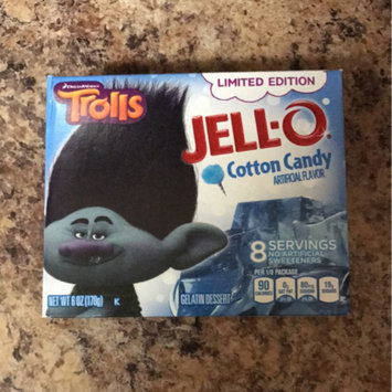 Photo of JELL-O Trolls Cotton Candy Gelatin Dessert uploaded by Miranda F.
