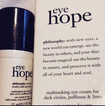 Photo of philosophy hope in a tube high-density eye and lip firming cream uploaded by Gabrielle H.
