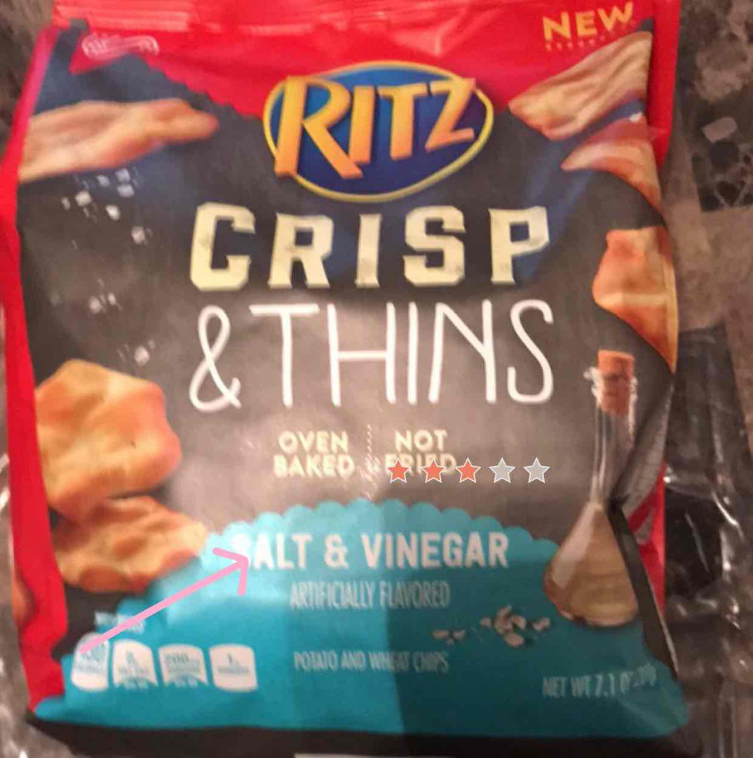 Nabisco RITZ Crisp & Thins Bacon Reviews 2019