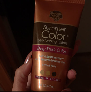 Photo of Banana Boat Summer Color Self-Tanning Lotion uploaded by Kayla H.