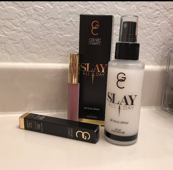 Photo of Gerard Cosmetics Slay All Day Setting Spray Peach uploaded by Jasmine G.