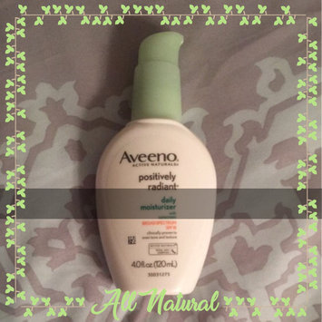 Photo of Aveeno® Positively Radiant Daily Moisturizer SPF 15 uploaded by Sarah N.