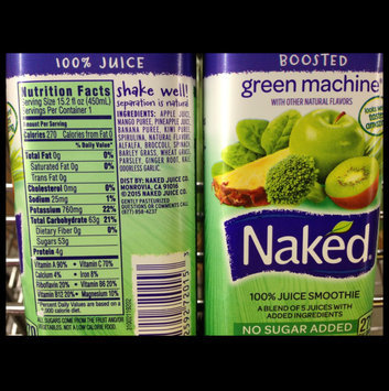 Photo of Naked Boosted 100% Juice Smoothie Red Machine uploaded by Roaa A.