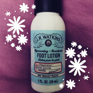 Photo of J R Watkins JR Watkins - Natural Apothecary Rejuvenating Foot Cream Peppermint - 11 oz. uploaded by Katie S.