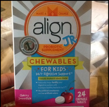 Photo of Bifantis Align Jr. Probiotic Supplement for Kids 24ct Cherry Chewables uploaded by Carol C.