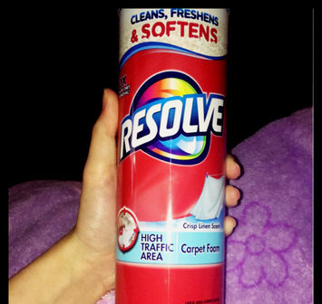 Photo of Resolve® Crisp Linen Scent High Traffic Area Carpet Foam Large Area Carpet Cleaner 22 oz. Aerosol Can uploaded by Chayse D.