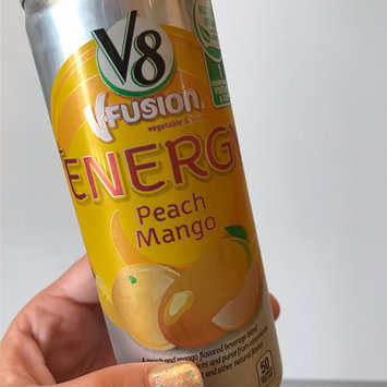 Photo of V8® V-Fusion + Energy Peach Mango Flavored Vegetable & Fruit Juice uploaded by Stephanie N.