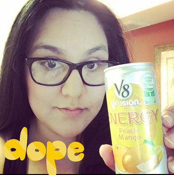 Photo of V8® V-Fusion + Energy Peach Mango Flavored Vegetable & Fruit Juice uploaded by Erika N.