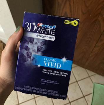Photo of Crest 3d White Vivid Teeth Whitening Strips 12 Count uploaded by Tisha M.