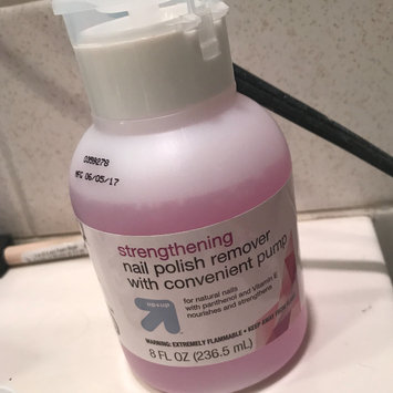 Photo of Strengthening Nail Polish Remover with Pump - 8 oz - up & up⢠uploaded by Suzanne M.