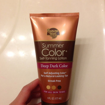 Photo of Banana Boat Summer Color Self-Tanning Lotion uploaded by Brenda C.