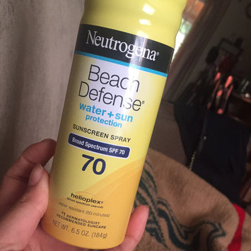 Photo of Neutrogena® Beach Defense® Water + Sun Protection Sunscreen Spray Broad Spectrum SPF 70 uploaded by Cathy X.