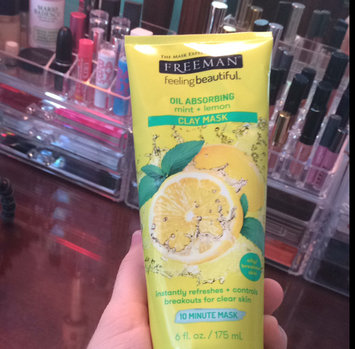 Photo of Freeman Feeling Beautiful Clay Mask Mint & Lemon uploaded by Riley P.