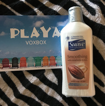 Photo of Suave® Smoothing with Cocoa Butter & Shea Body Lotion uploaded by Irene V.