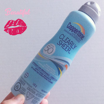 Photo of Coppertone® Clearly Sheer® Broad Spectrum SPF 50 Sunscreen Spray 5 oz. Aerosol Can uploaded by Bestdayblogger M.